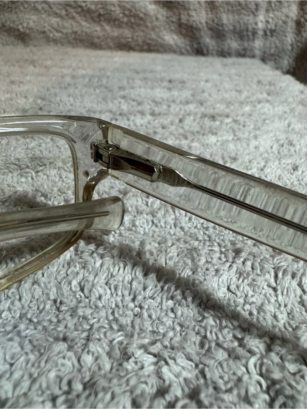Women's Clear Rectangle Glasses - Classic Transparent Style